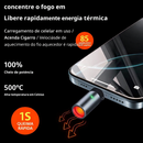 Isqueiro com Celular - Isqueiro elétrico portátil USB - Com função tipo C