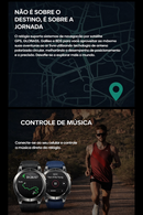 GPS com Smartwatch Zeblaze Stratos 3 PRO - Tela AMOLED HD, GPS integrado, Chamadas via Bluetooth, Smartwatch