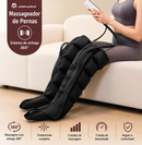 Para as Pernas - Massageador Elétrico Pneumático - Versão Estendida para Relaxamento Profundo de Coxas, Panturrilhas e Pés com Controle Remoto