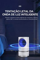 KillBugs - Armadilha para Moscas Mosquitos - Luz em LED Mata-Moscas e Mosquitos