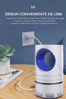 KillBugs - Armadilha para Moscas Mosquitos - Luz em LED Mata-Moscas e Mosquitos