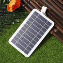 Carregador Solar Portátil 2W/5W - Com USB&nbsp; à prova d'água, para uso externo