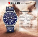 Relógio Masculino CURREN Original – Militar Esportivo