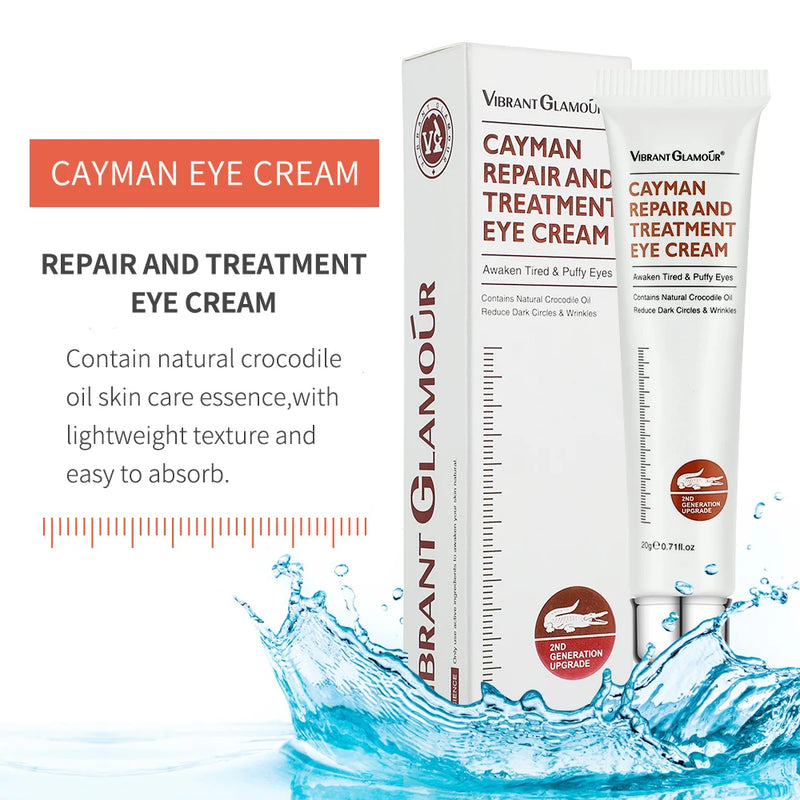 Creme para Olhos com Colágeno e Peptídeos - Antirrugas e Antienvelhecimento - Remove Olheiras, Combate Inchaço - Hidrata a Área dos Olhos