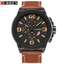 Relógio Masculino CURREN Original – Militar Esportivo