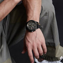 Relógio Masculino NAVI FORCE DIGITAL com Pulseira em Couro