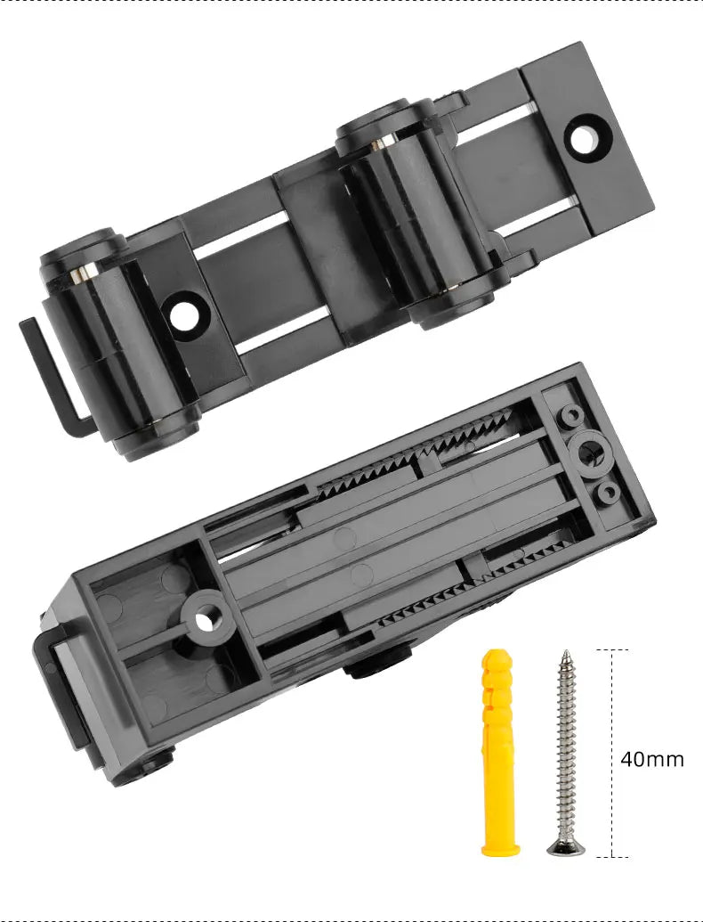 Deemount Suporte - Suporte de parede ajustável para bicicletas com gancho, para armazenamento horizontal e vertical