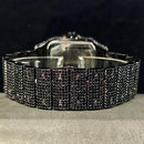 Relógio Masculino UNIGUET Green Diamond – Quadrado, Fashion estilo Romano