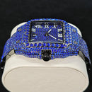 Relógio Masculino UNIGUET Green Diamond – Quadrado, Fashion estilo Romano