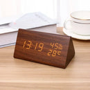 Despertador LED para Estudantes - Informa a Temperatura, com Controle de Som, Relógio de Mesa, Decoração para Casa o Ambiente