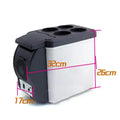 Para Carros - Mini Geladeira Portátil compacta de 6 litros -  12V, com freezer, ideal para camping, viagens e uso externo no verão.