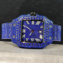 Relógio Masculino UNIGUET Green Diamond – Quadrado, Fashion estilo Romano
