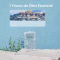 Aromatizante de parede automático com sensor - Recarregável via USB, com função de relógio e sensor de fragrância. Ideal para perfumar ambientes