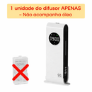 Aromatizante de parede automático com sensor - Recarregável via USB, com função de relógio e sensor de fragrância. Ideal para perfumar ambientes