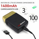 SupperBarbers Novo Barbeador Profissional  -  Com lâmina dupla 11.000 RPM e 7W