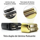 SupperBarbers Novo Barbeador Profissional  -  Com lâmina dupla 11.000 RPM e 7W