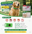 Anti-Pulgas e Todos - Colares com pingente antipulgas e carrapatos naturais para cães e gatos