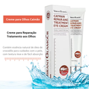 Creme para Olhos com Colágeno e Peptídeos - Antirrugas e Antienvelhecimento - Remove Olheiras, Combate Inchaço - Hidrata a Área dos Olhos