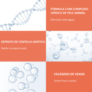 Creme para Olhos com Colágeno e Peptídeos - Antirrugas e Antienvelhecimento - Remove Olheiras, Combate Inchaço - Hidrata a Área dos Olhos