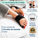 Joanete - Corretor ortopédico para joanete - Alivio da dor e Correção e Alinhamento do dedão sem Cirurgia